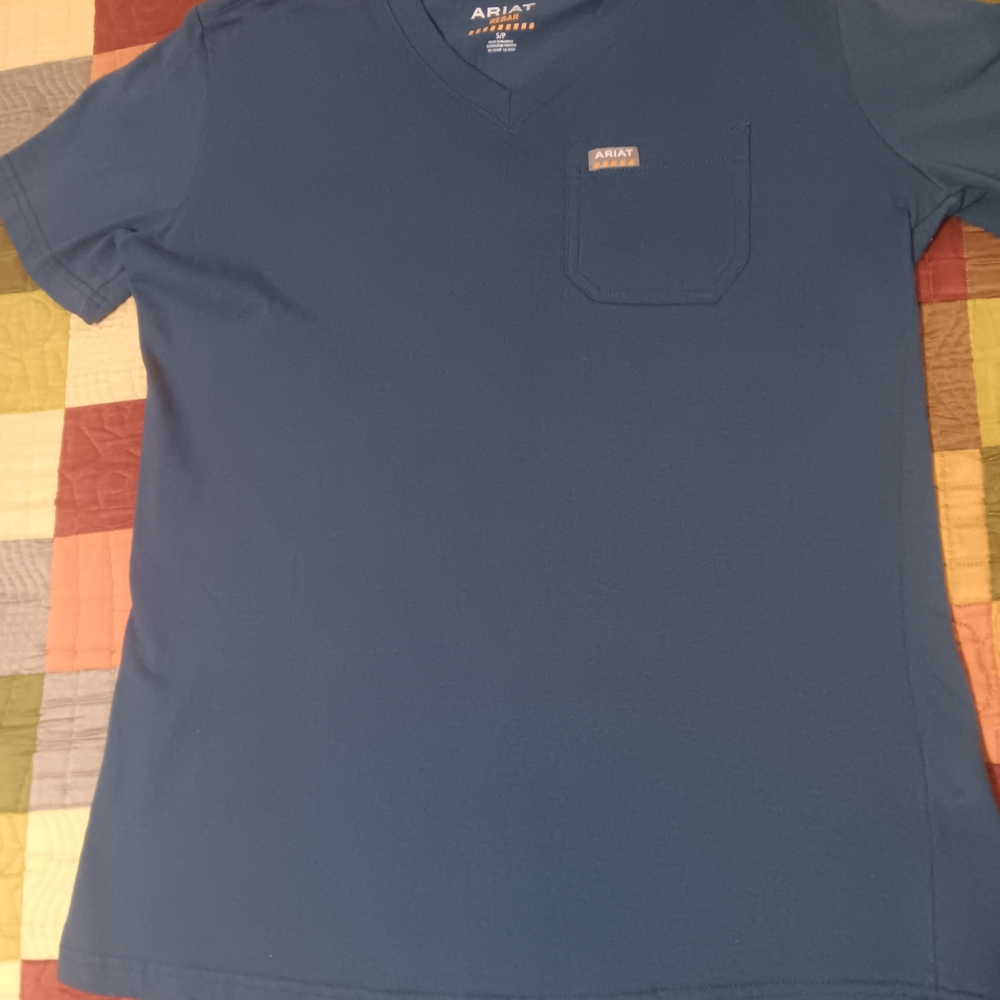 Ariat Blue V-Neck T-Shirt